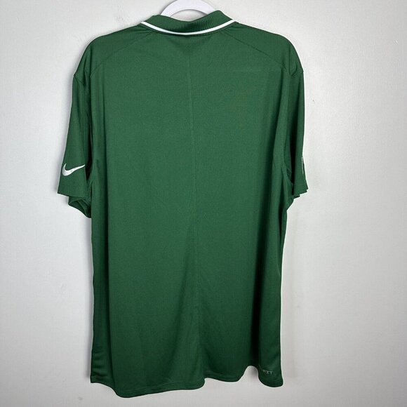 NFL NEW YORK JETS NY XXL NIKE POLO DRI-FIT Performance SHIRT STAFF TEAM ISSUED‎ - Picture 8 of 8